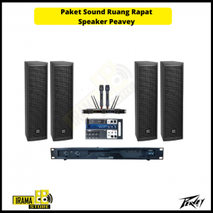 Paket Sound System Ruang Rapat Speaker Peavey - 4 Speaker